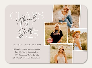 Scripted Collage | Graduation Announcements