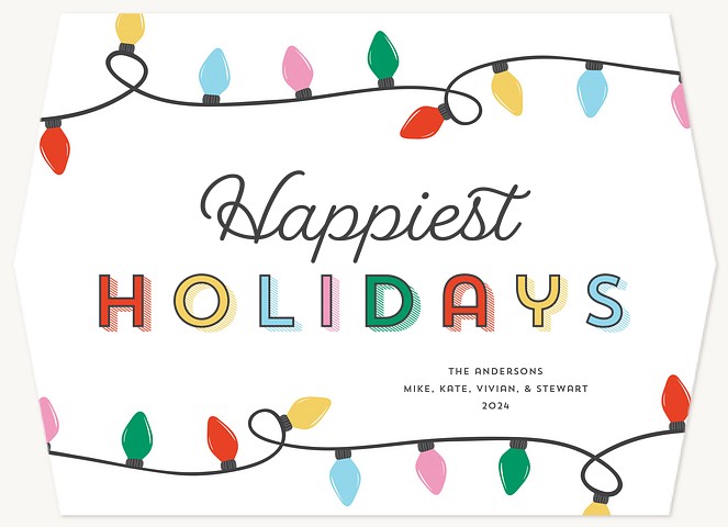 Lit Greetings Personalized Holiday Cards
