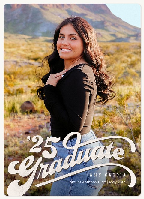 Vintage Flourish Graduation Cards