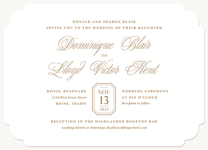Love’s Seal Wedding Invitations