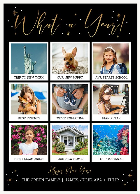 Illuminated Moments New Year's Cards