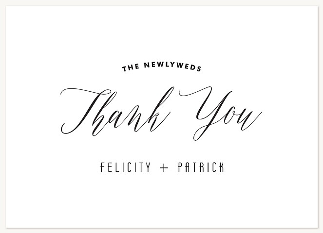 Central Park Thank You Cards 