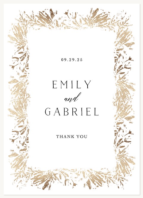 Adorned Radiance Thank You Cards 