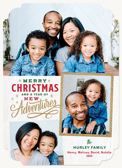 Merry Adventures Personalized Holiday Cards