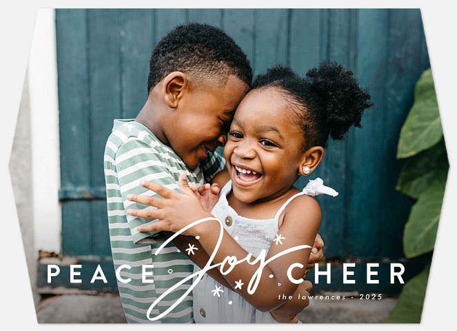 Joyous Sparkle Holiday Photo Cards
