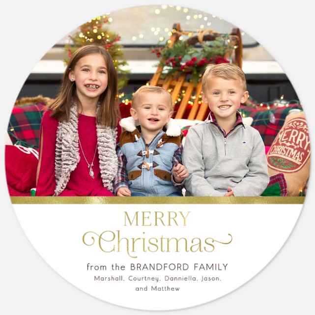Ultra Classic Holiday Photo Cards