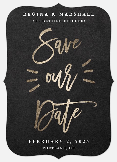 Love Spark Save the Date Photo Cards