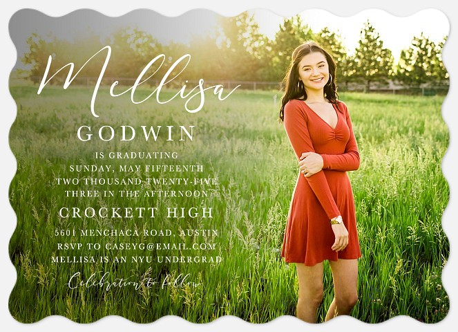 Elegantly Casual Graduation Cards