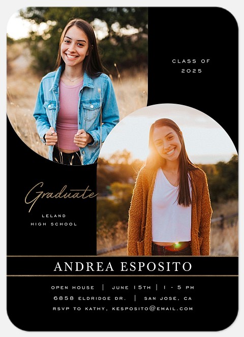 Double Arch Graduation Cards