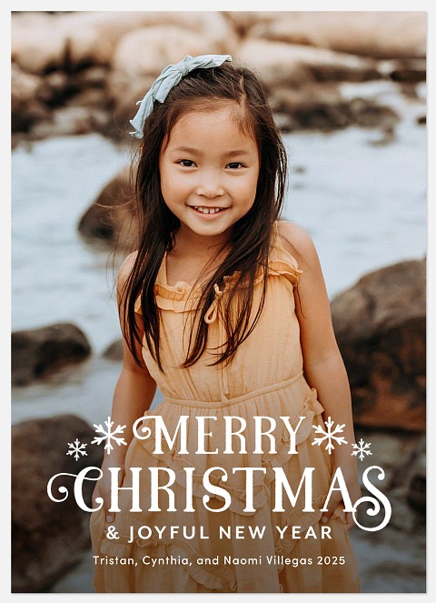 Rustic Greetings Holiday Photo Cards