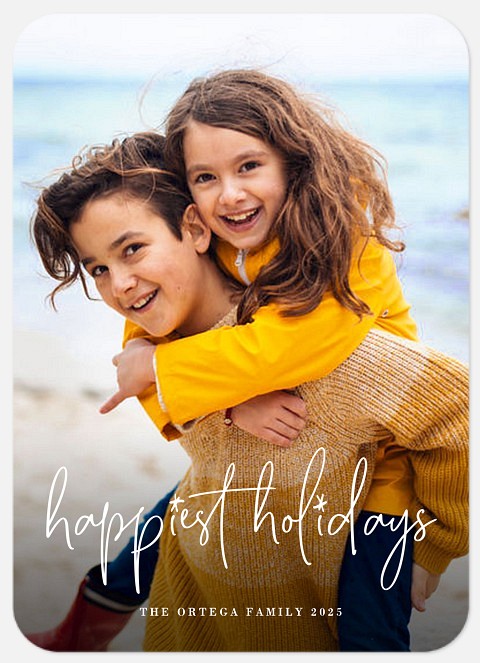 Simply Merry Holiday Photo Cards