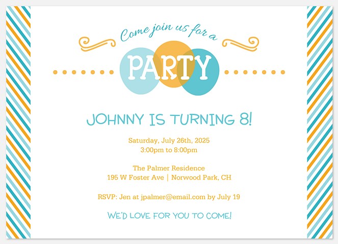 Fun-tastic! Kids' Birthday Invitations