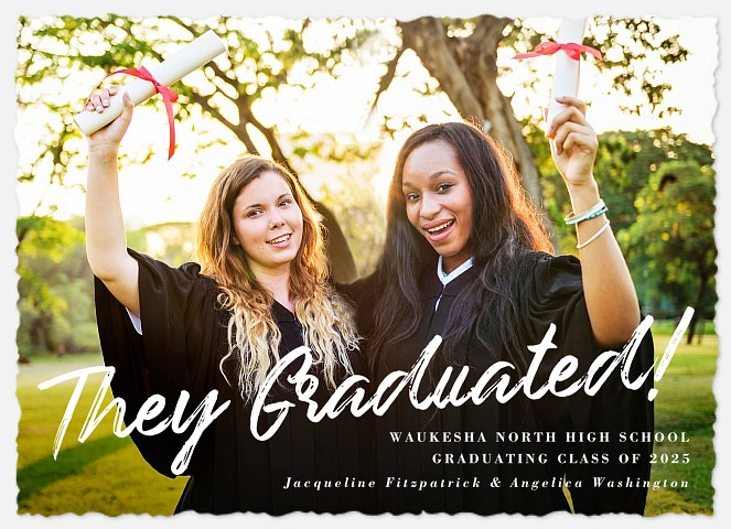 They Graduated Graduation Cards