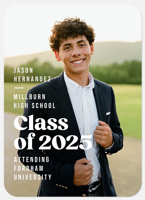 On The Side Graduation Cards