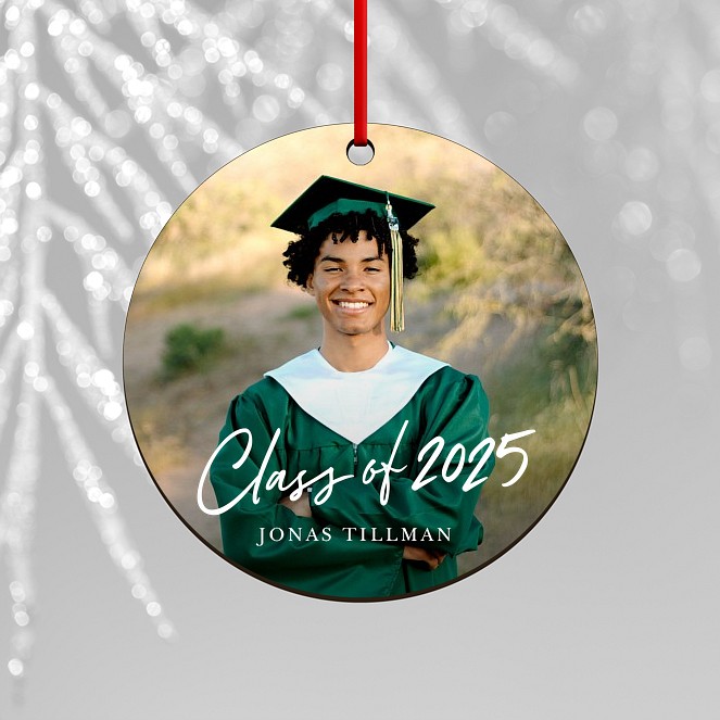 Brushed Class Custom Ornaments