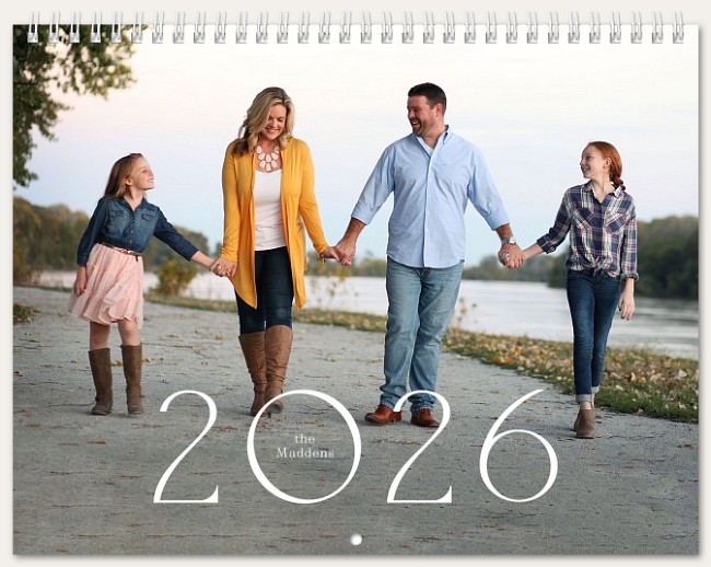 Jumbo Year Calendar Personalized Photo Calendars