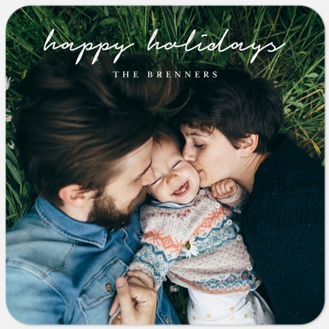 Holiday Pen Holiday Photo Cards