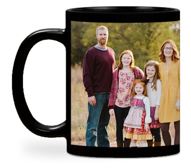 Two Photo Custom Mugs