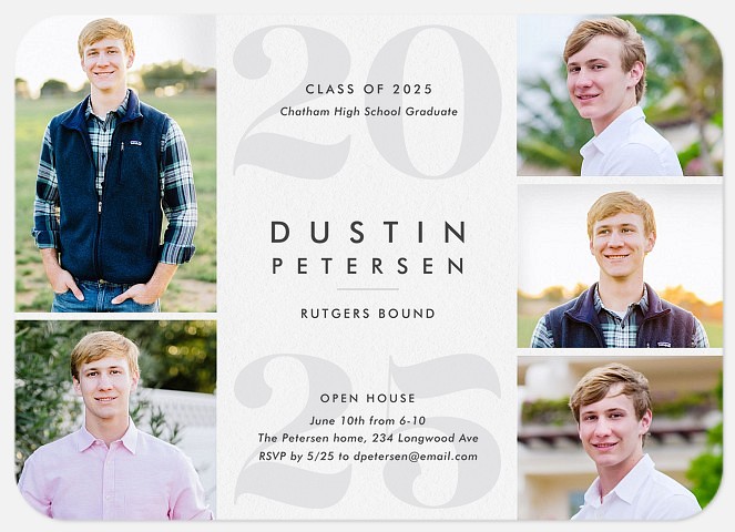 Mod Scrapbook Graduation Cards