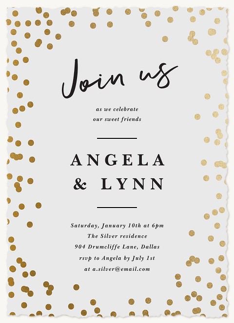 Join Us Party Invitations