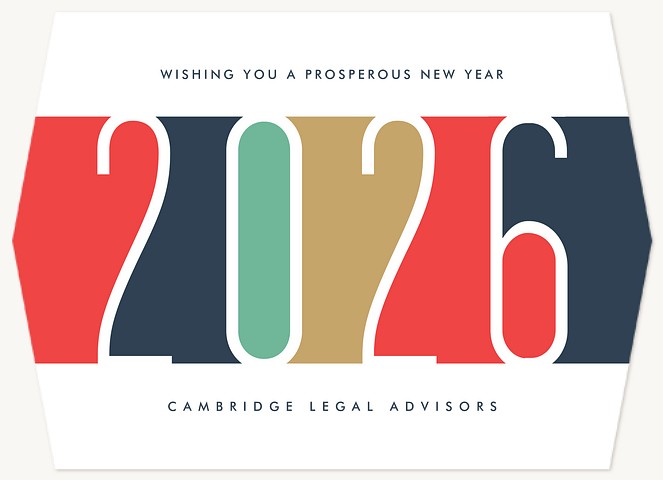 Brightest year Business Holiday Cards