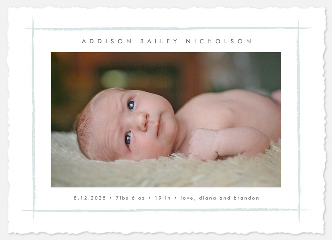 Dreamland Baby Birth Announcements