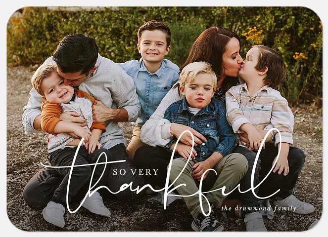 So Very Thankful Thanksgiving Cards