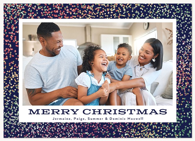 Glitter Pop Christmas Cards