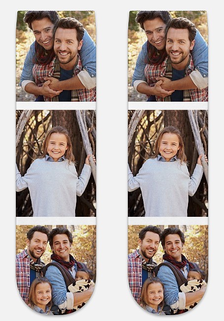 Simple Trio Custom Socks