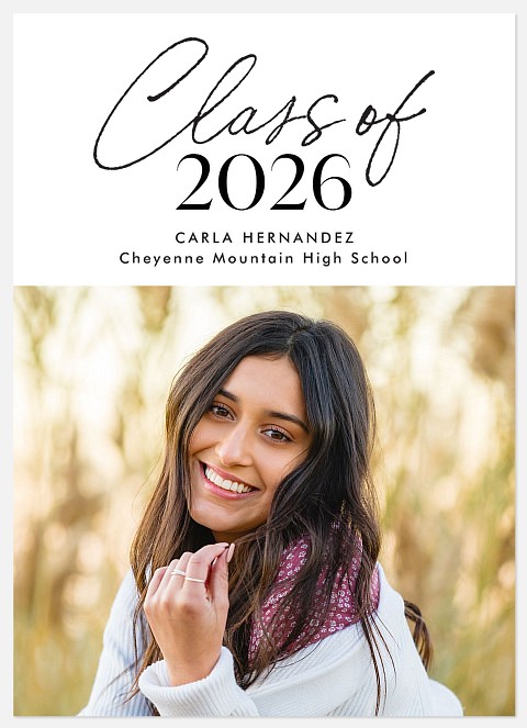 Penned Class Graduation Cards