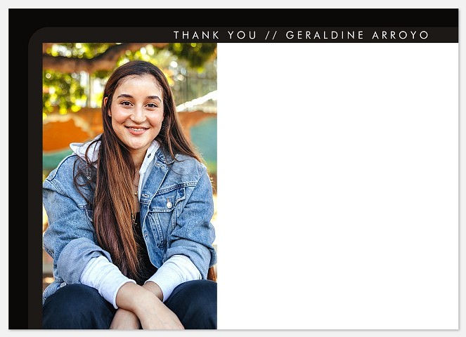 Split Thanks Thank You Cards 