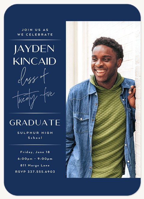 Stacked Simplicity Graduation Cards