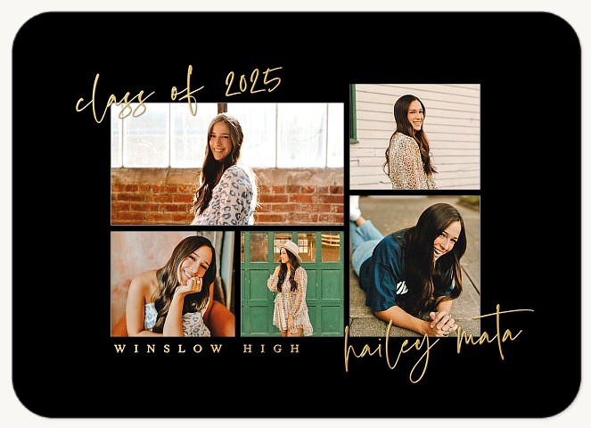 Signed Chalkboard Graduation Cards