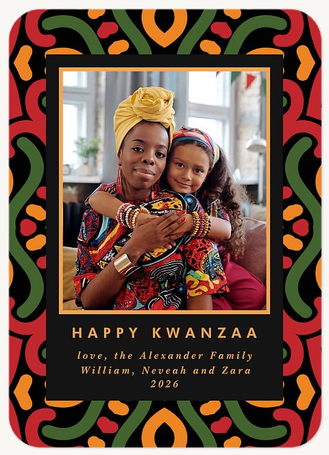 Kwanzaa Print Kwanzaa Cards