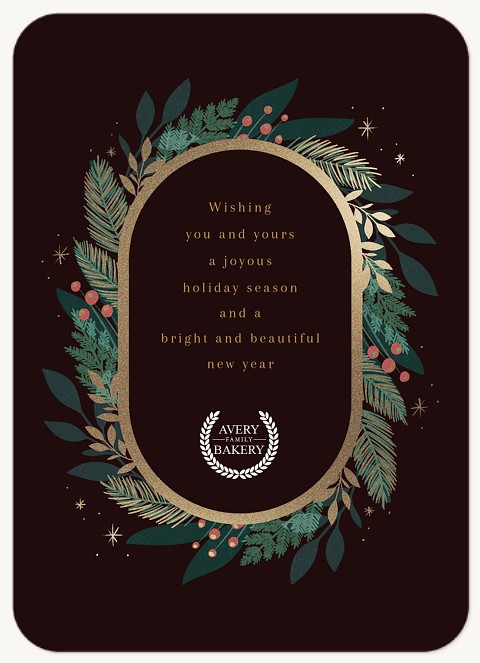 Holiday Wishes Business Holiday Cards