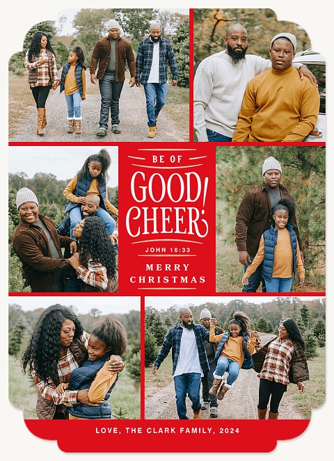 Good Cheer! Personalized Holiday Cards