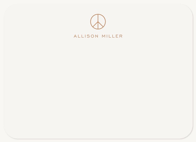 Simply Peaceful Stationery