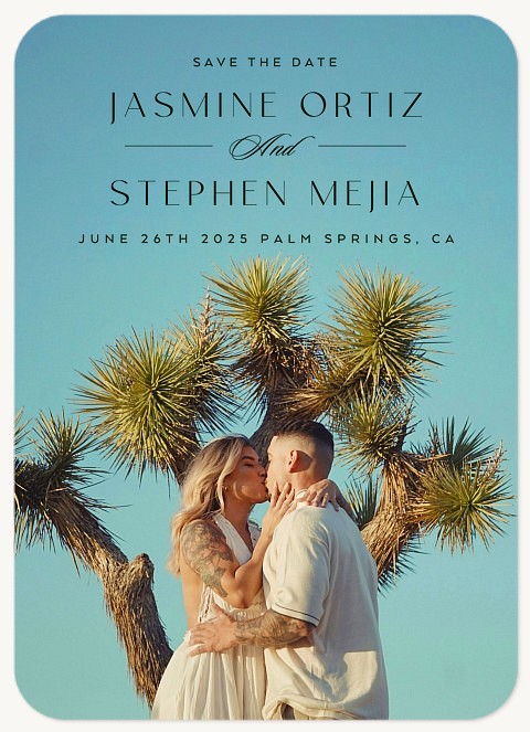 Classic Detail Save the Date Cards