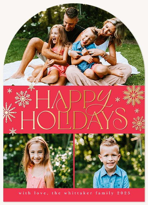 Bright Spirits Personalized Holiday Cards