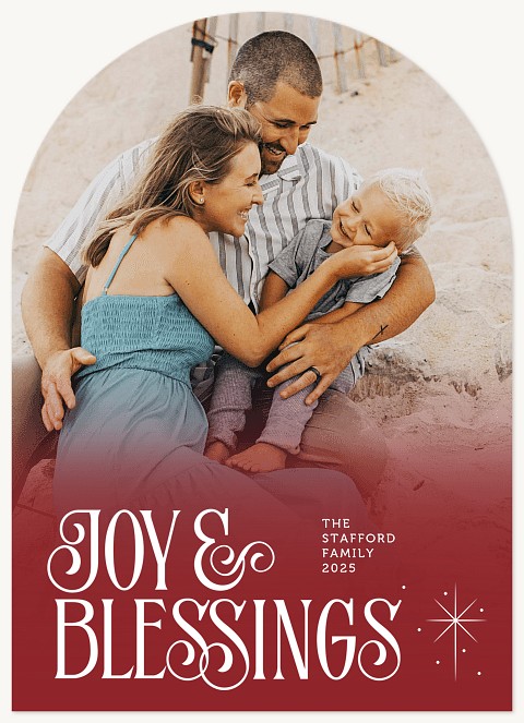 Joyful Whimsy Photo Holiday Cards