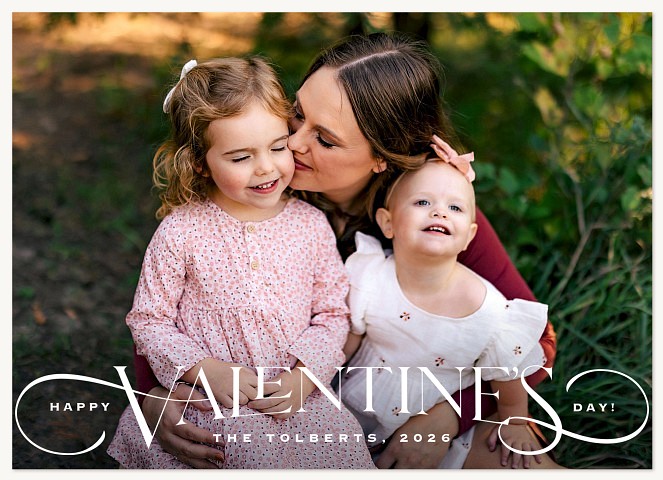 Heavenly Script Valentines Cards