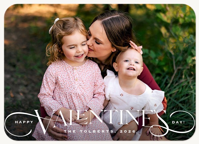 Heavenly Script Valentines Cards