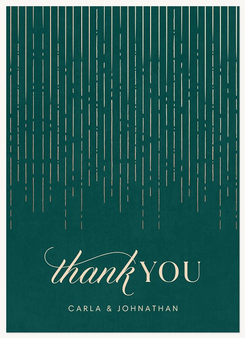 Luxe Deco Thank You Cards 
