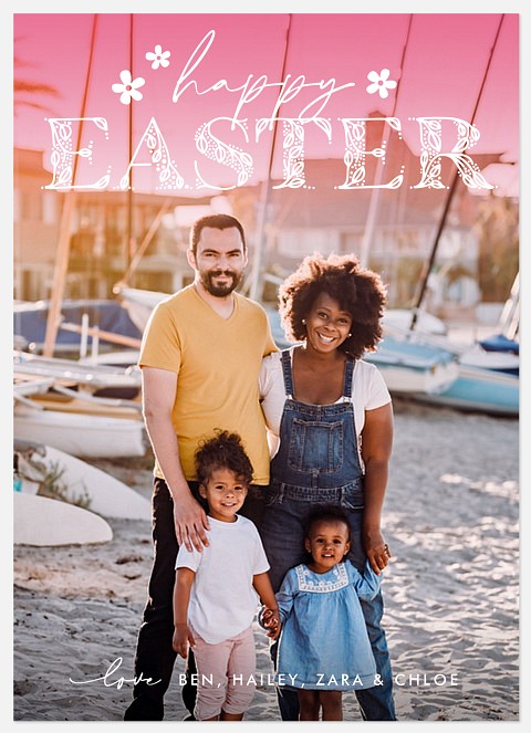 Easter Overlay Easter Photo Cards