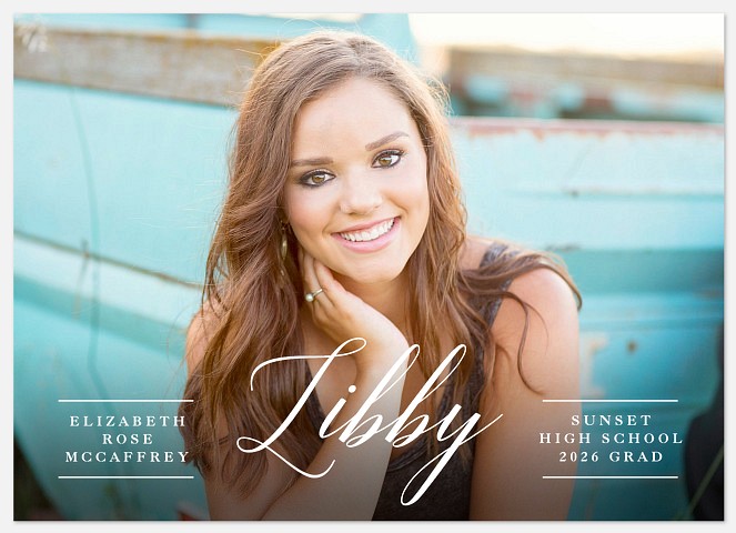 Modern Line Graduation Cards