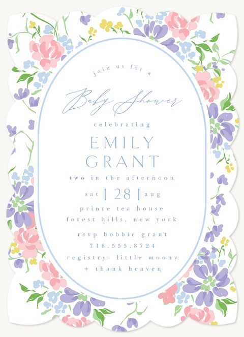  Spring Garden Baby Shower Invites
