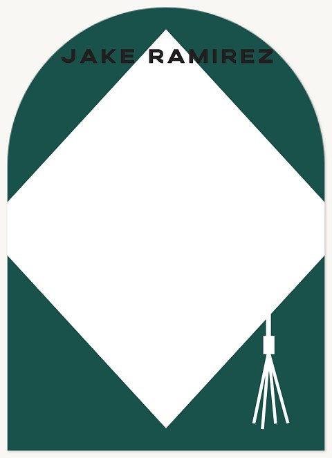 Abstract Cap Thank You Cards 