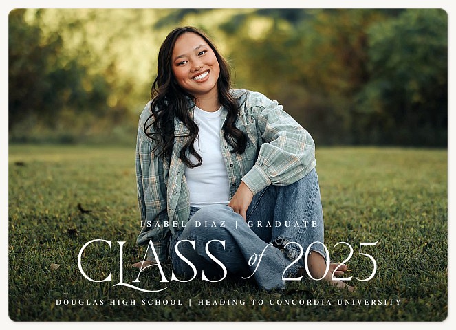 Stylish Class Graduation Cards