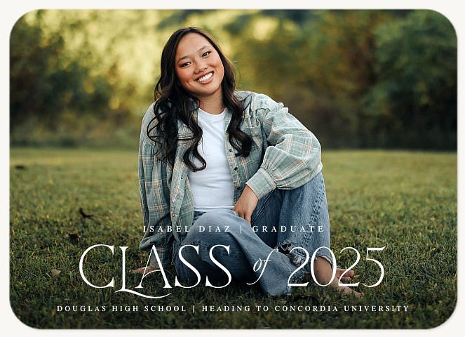 Stylish Class Graduation Cards