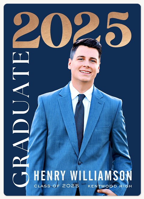 All Around Type Graduation Cards